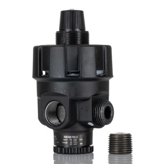 Norgren Pneumatic Regulator 1/4 to 1-1/4 Inch 0.7 Bar Maximum Operating Temperature 80°C R24-400-RNLG