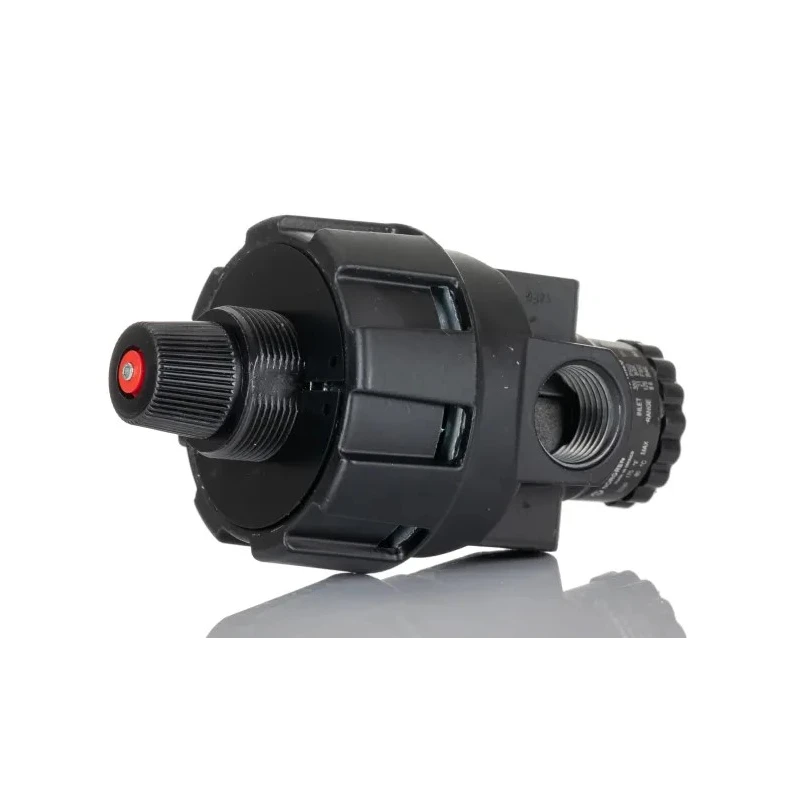 Norgren Pneumatic Regulator 1/4 to 1-1/4 Inch 0.7 Bar Maximum Operating Temperature 80°C R24-400-RNLG