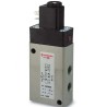 Norgren Pneumatic Solenoid Valve 3/2 Way, 5/2 Way Indirect Solenoid, Aluminium Body, 24V DC 2623077303202400