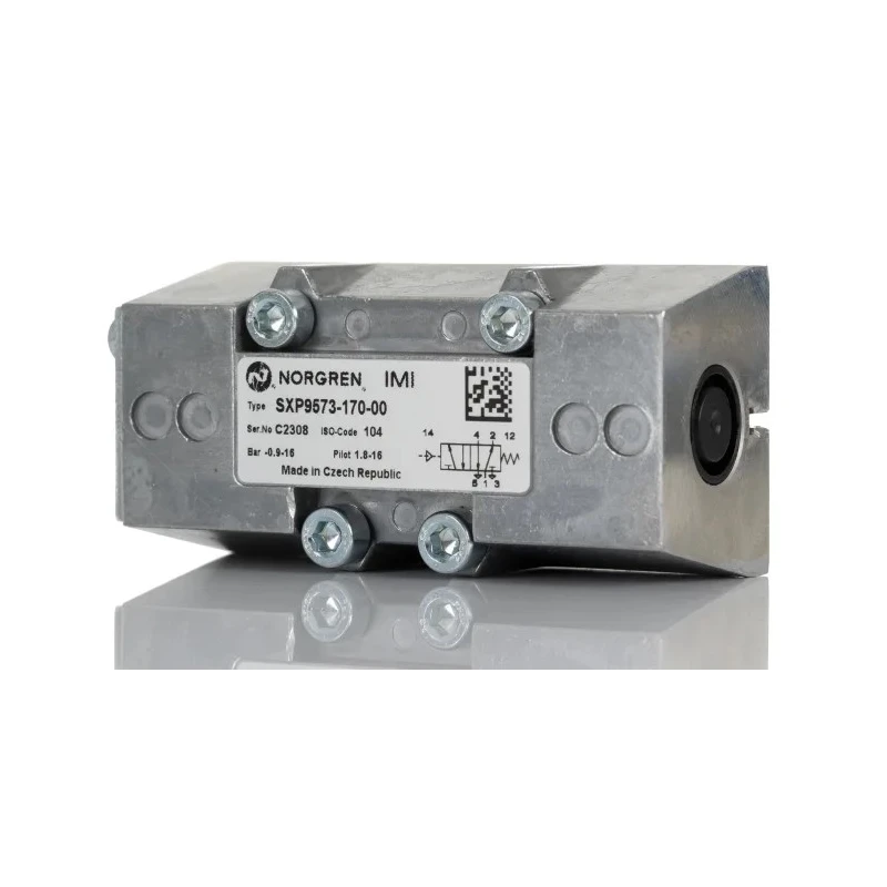 Norgren Pneumatic Solenoid Valve 5/2 Pilot/Spring ISO Star Series SXP9573-170-00