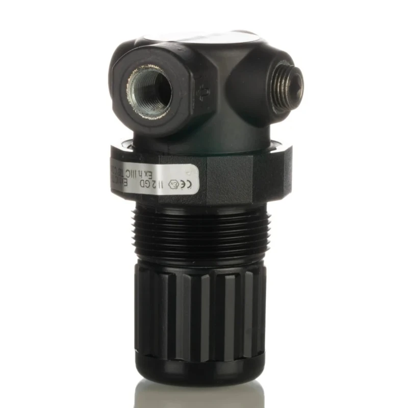 Norgren Pneumatic Regulator, G 1/8 Port, 0.3-3.5 bar Outlet Pressure, 20 Bar Max Input Pressure R07-100-RNEG