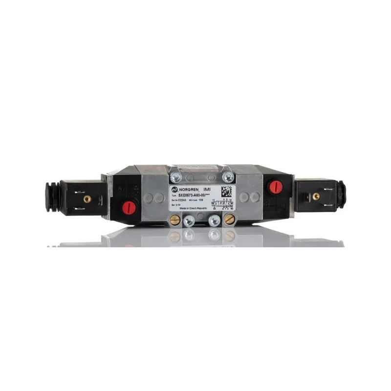 Norgren Pneumatic Solenoid Valve 5/2 Function ISO Star Series 24V DC 2W Power SXE0573-A60-00-13J