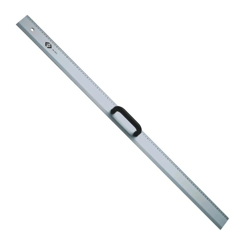CK Aluminium Ruler 1 m Metric Anodised Aluminium Blade with Plastic Handle T3531 100