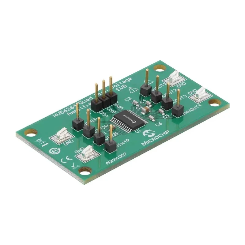 Microchip HV56264 Quad High Voltage Amplifier Array Development Board 