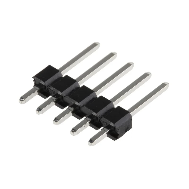 Molex Straight Through Hole Pin Header 5 Contacts 2.54 mm Pitch 1 Row Unshrouded 251-8121