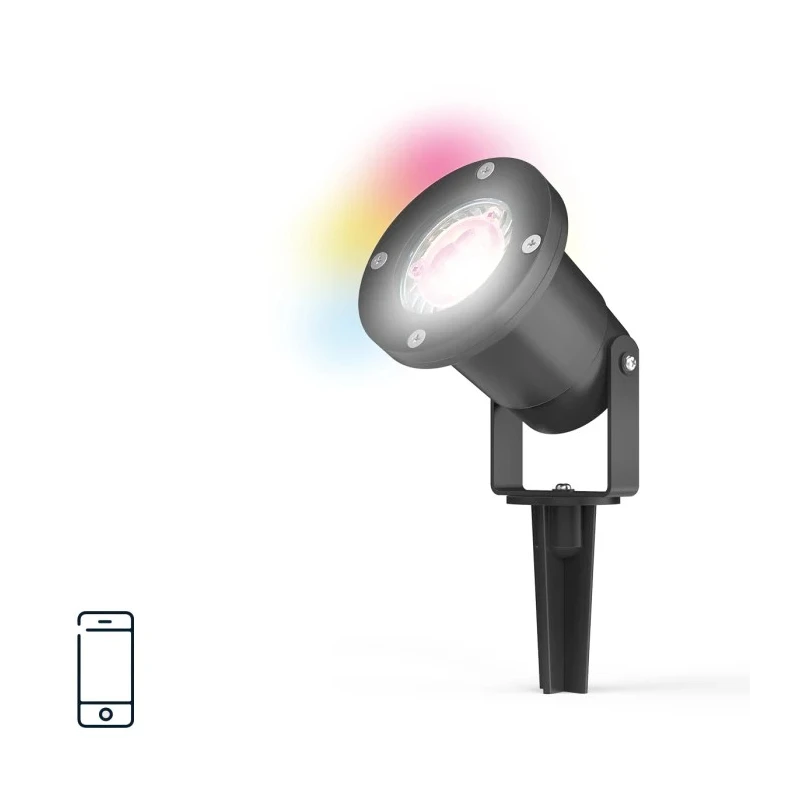 4lite UK 4.9 W 220-240 V LED Smart Ceiling Light IP65 6500K Tunable White 4L2/2010