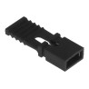 RS PRO Shorting Link Straight Female Black 2 Way 1 Row 2.54 mm Pitch 251-8575