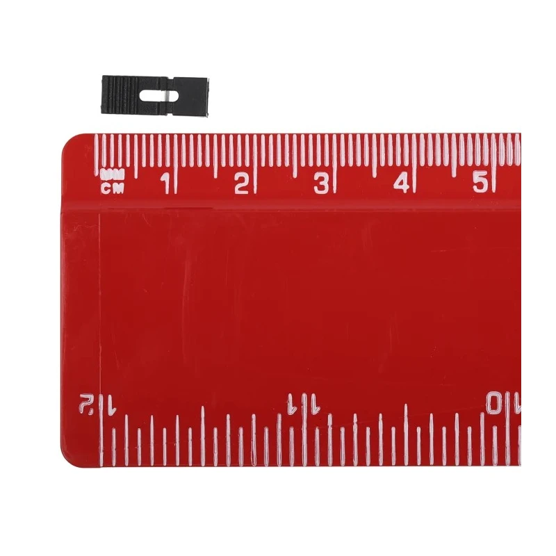 RS PRO Shorting Link Straight Female Black 2 Way 1 Row 2.54 mm Pitch 251-8575
