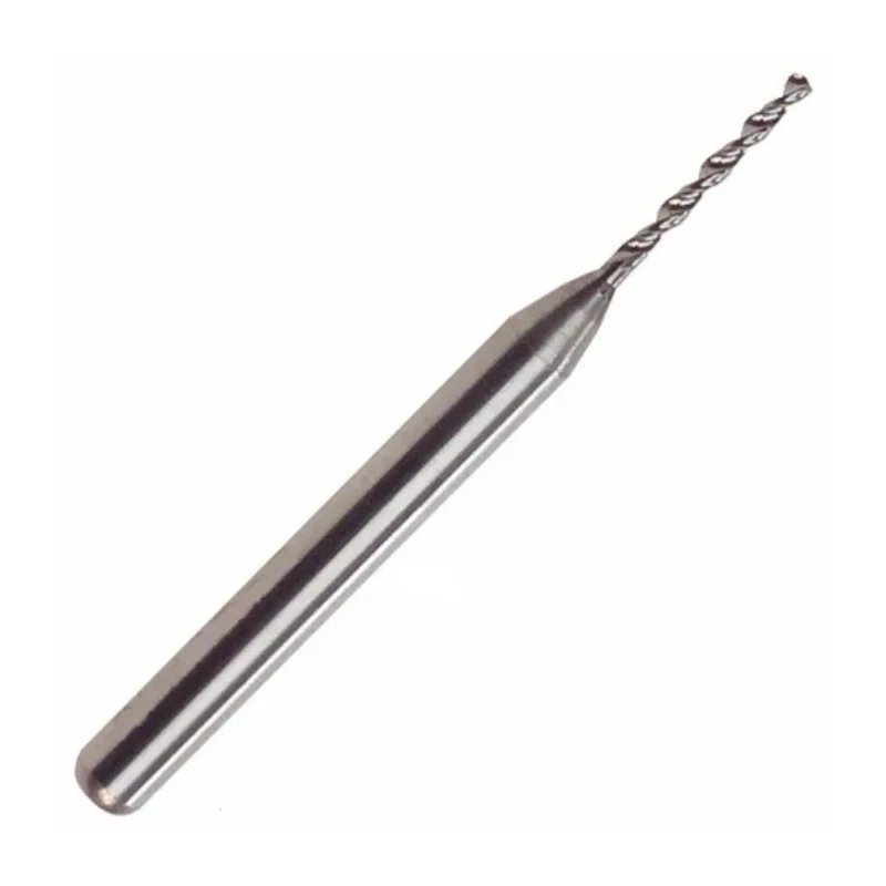 CIF Carbide PCB Drill Bit 0.3 mm Bit Diameter 3.17 mm Shank Diameter DU63