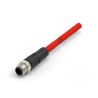 TE Connectivity Cat5e Shielded PVC Ethernet Cable, Red, 500 mm, 250V, Terminated TAD14141311-001