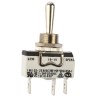 APEM Panel Mount Toggle Switch On-Off-On SPST Tab Terminal 24 V dc 250 V ac 639H/2