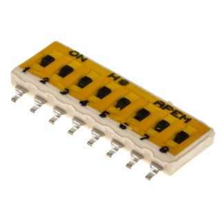 APEM Rotary Coded DIP Switch Surface Mount Slide Actuator IKN0803000