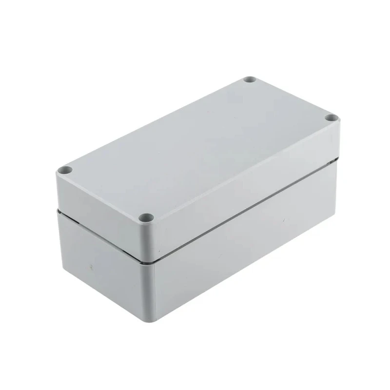 Fibox ABS Grey Grey Lid Enclosure IP67 IP66 IK07 Impact Resistant 65 mm x 160 mm x 80 mm AB 081607 ENCLOSURE