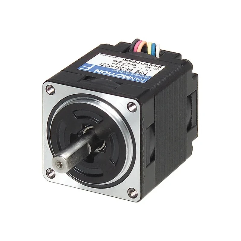 Sanyo Denki Hybrid Stepper Motor 24V, 0.07Nm Holding Torque, 1.8° Step Angle, 5 mm Shaft Diameter SH22