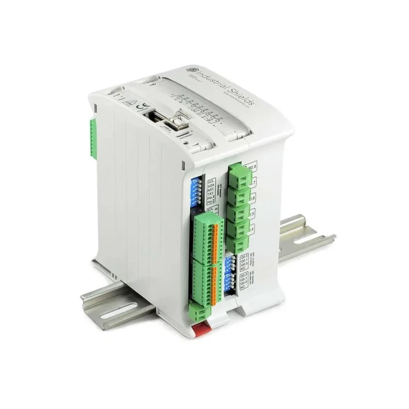 Industrial Shields M-Duino Series PLC CPU, 6-Input, Analogue Input, 11 Digital Outputs, USB Communication IS.MDuino.19R+
