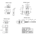 Omron Connector for Use with EE-SPX301, EE-SPX401, EE-SPY30, EE-SPY40, EE-SPZ301, EE-SPZ401 EE-1002
