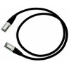 Van Damme Cat5e Ethernet Cable 3 m Screened Black PVC