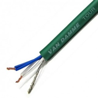 Van Damme 5 Core Screened Multicore Microphone Cable 0.19 mm² CSA, 6 mm OD, 100 m Length 268034050100