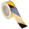 RS PRO Black Yellow Reflective Tape 50mm Width x 25m Length Aluminium Foil Backing 0°C to 25°C Operating Temperature 219-7897