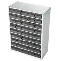 Raaco 45 Drawer ESD Cabinet Galvanised Steel Storage Cabinet Denmark 118231