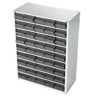 Raaco 45 Drawer ESD Cabinet Galvanised Steel Storage Cabinet Denmark 118231
