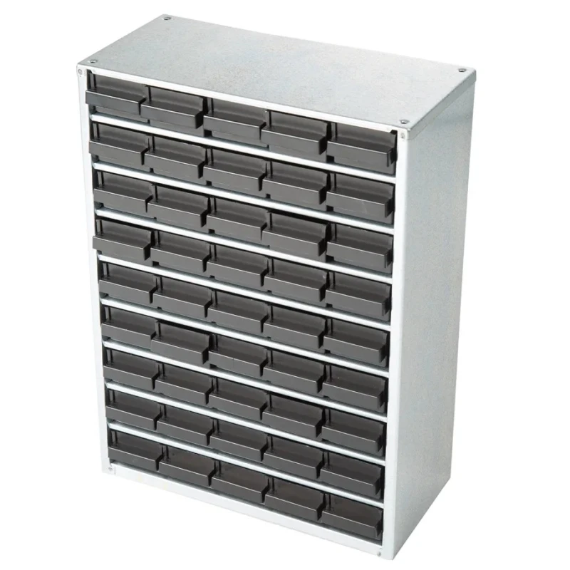 Raaco 45 Drawer ESD Cabinet Galvanised Steel Storage Cabinet Denmark 118231