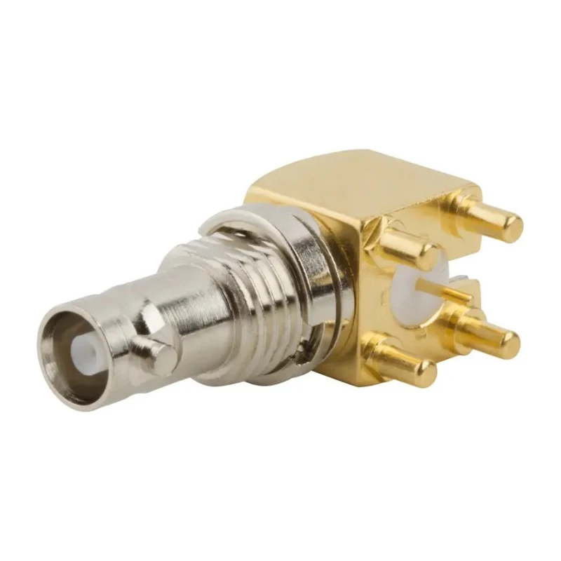 Amphenol RF 75 Ω Coaxial Connector Through Hole Female BNC, Straight Body, Solder Cup Termination 034-1030-12G