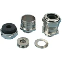 Agro Progress MS EMC Rapid Series Metallic Nickel Plated Brass Cable Gland PG21 Thread, 16 mm Min. 19 mm Max. A1080 21 190