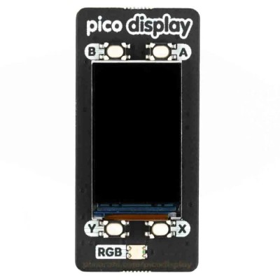 Pimoroni Raspberry Pi Add-On Pico Display Pack 18-bit 240x135 Pixel IPS Display with 4 Tactile Switches PIM543