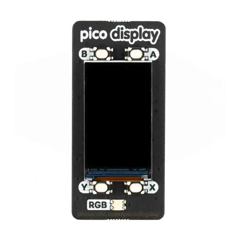 Pimoroni Raspberry Pi Add-On Pico Display Pack 18-bit 240x135 Pixel IPS Display with 4 Tactile Switches PIM543