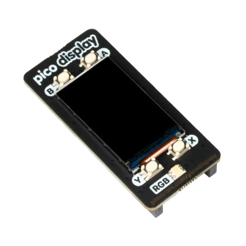 Pimoroni Raspberry Pi Add-On Pico Display Pack 18-bit 240x135 Pixel IPS Display with 4 Tactile Switches PIM543