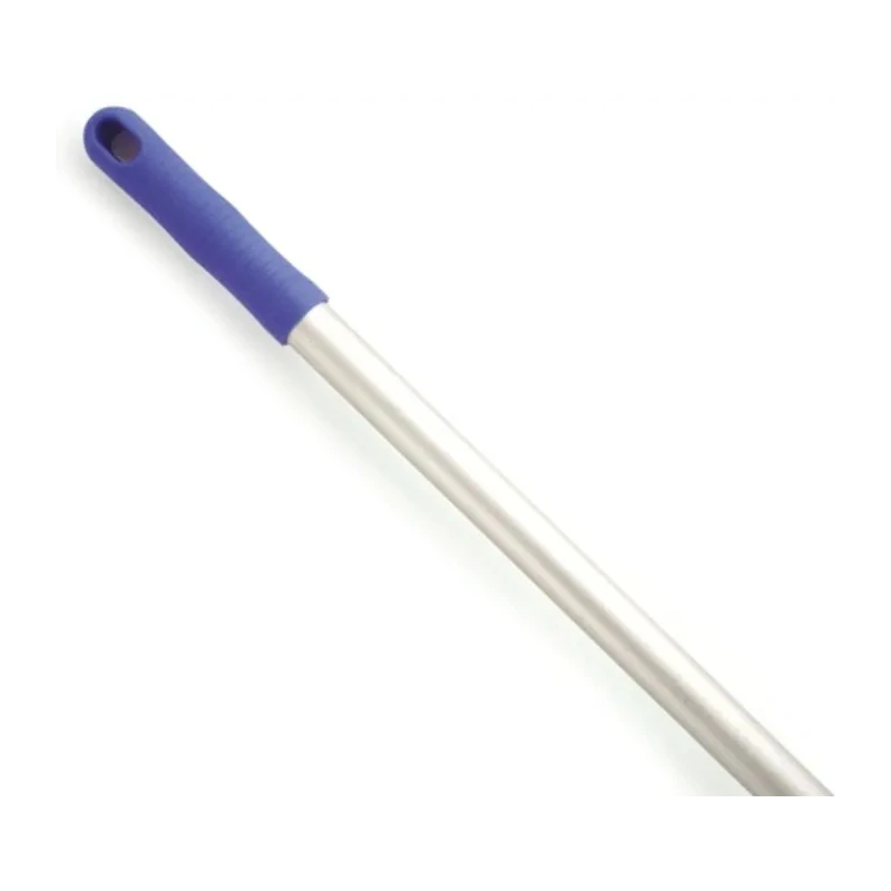 RS PRO Blue Aluminium Mop Handle 1.4 m Lightweight Corrosion-Resistant Screw Fitting 218-6718