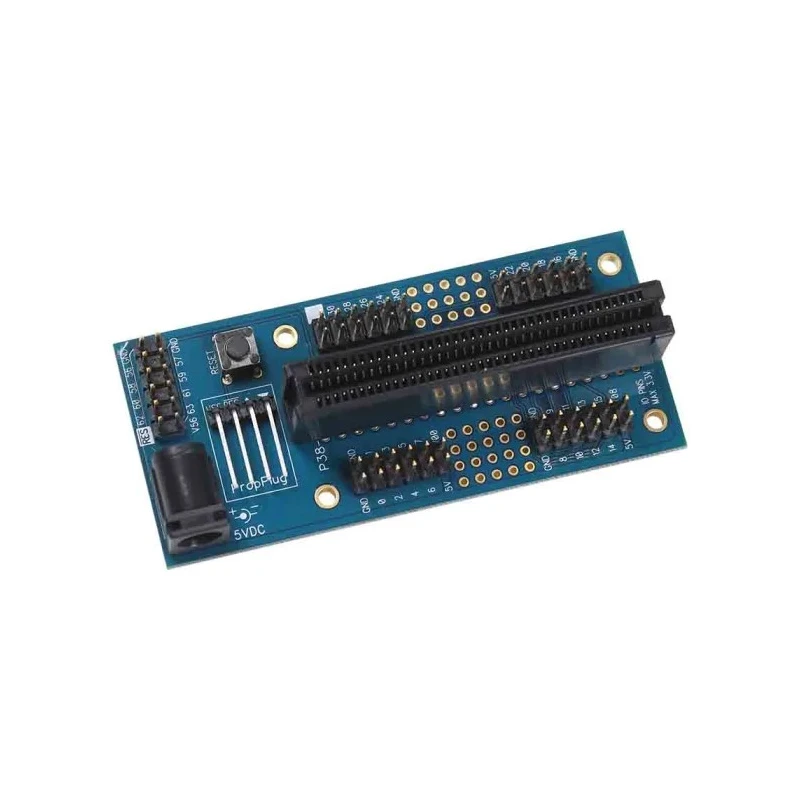 Parallax Inc Microcontroller Development Tool P2 Edge Mini Breakout Board Accessory 64019