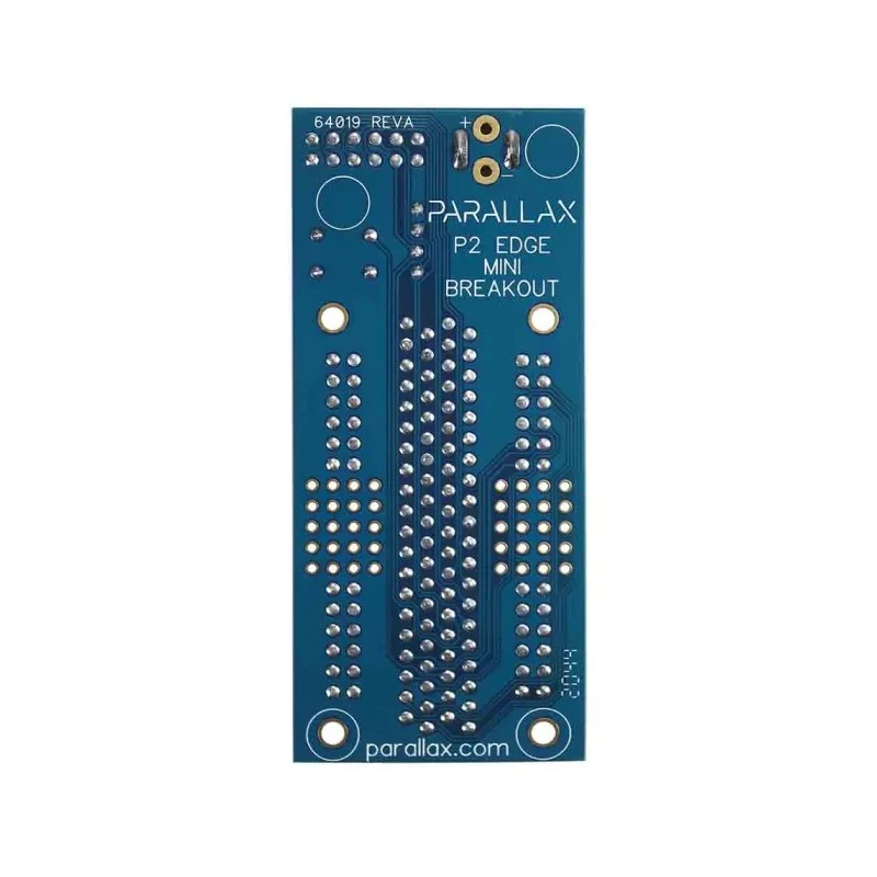 Parallax Inc Microcontroller Development Tool P2 Edge Mini Breakout Board Accessory 64019