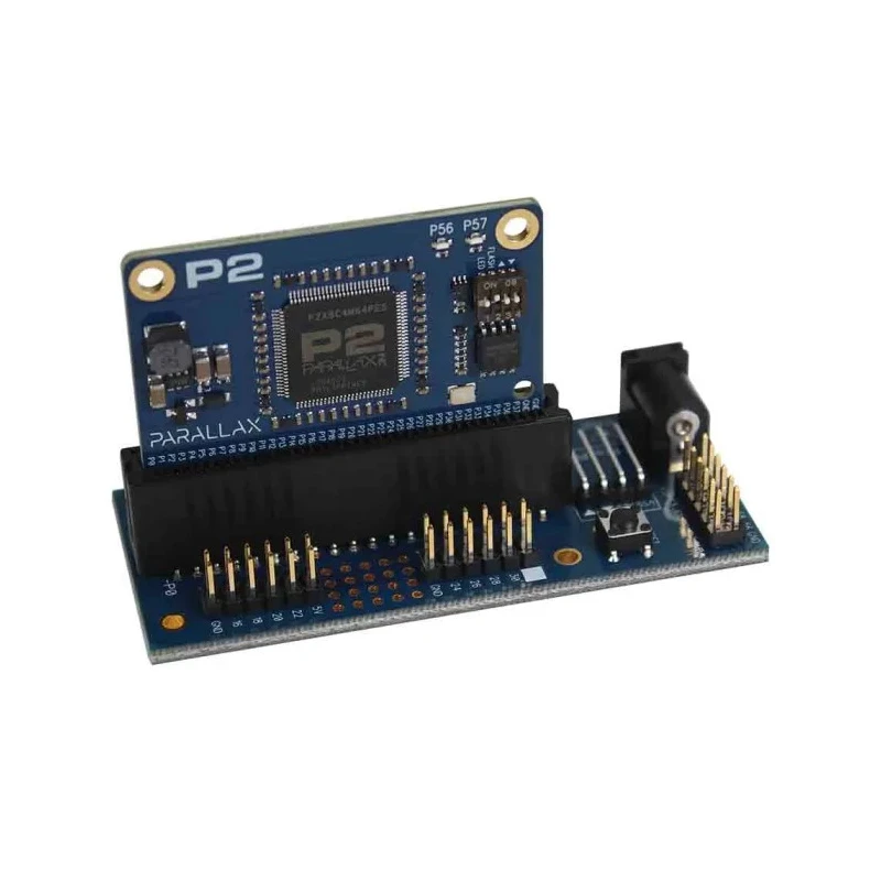 Parallax Inc Microcontroller Development Tool P2 Edge Mini Breakout Board Accessory 64019
