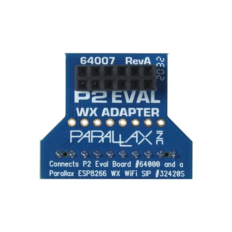 Parallax Inc Adapter Board for Use with Propeller P2 MCU 64007