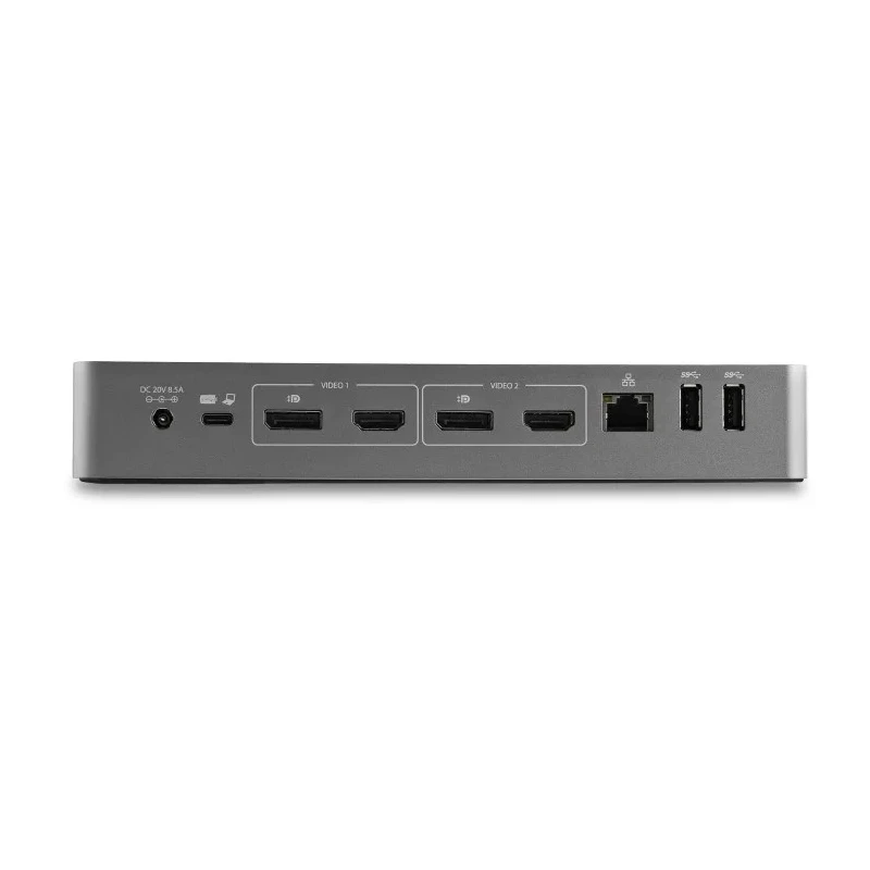 StarTech.com Dual-Monitor HDMI USB C Docking Station 4 USB 3.0 Ports Thunderbolt 3 DK30C2DPEPUE