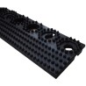 RS PRO Black Polyvinyl Chloride Interlocking Anti-Slip Tile 500 mm x 60 mm x 16 mm 221-7914
