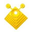 RS PRO Yellow Anti-Slip Tile Polyvinyl Chloride Interlocking 60 mm x 60 mm x 16 mm 221-7919