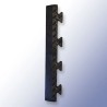 RS PRO Black Polyvinyl Chloride Anti-Slip Edge Protection Strip 470 mm x 49 mm x 14 mm 221-7921