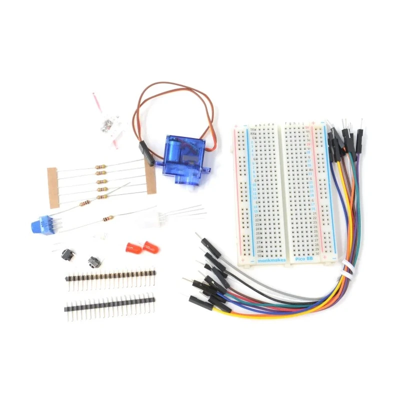Monk Makes Electronic Kit 1 for Pico (lite edition) SKU00088