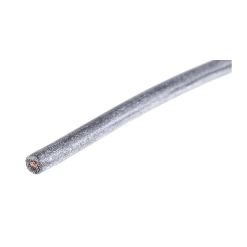 Hew Heinz Eilentropp SIFF Series Black Silicone Hook Up Wire 20 AWG 270/0.05 mm Core Strands 5 m 1kV 180°C 222-4270