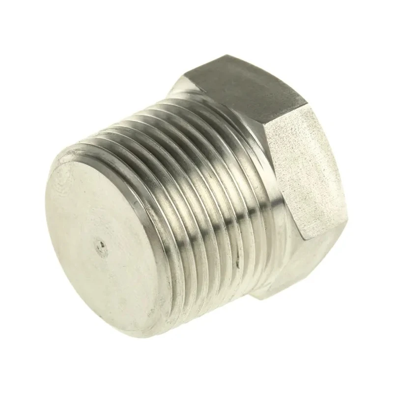 RS PRO Stainless Steel Pipe Fitting Straight Hexagon Plug Male NPT Threaded 3/4 in 222-6614