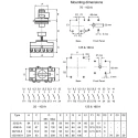 Kraus & Naimer 6-Pole Panel Isolator Switch IP65 Rated 80A 30 kW 