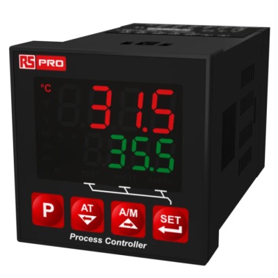 RS PRO Panel Mount PID Temperature Controller 3 Input, 3 Output SSR Relay 240V On-Off 222-8146