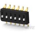 TE Connectivity Raised Rotary Coded DIP Switch Surface Mount EDS06SGNNTU04Q