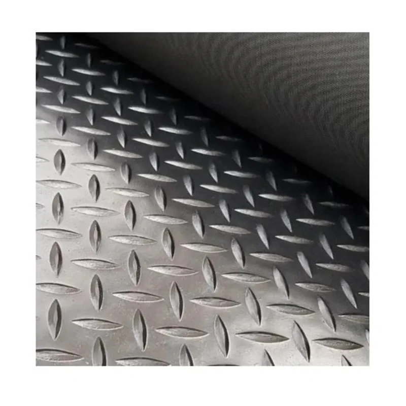 RS PRO Black Anti-Slip Flooring Rubber Roll 10 m x 1.5 m x 3 mm 221-7911