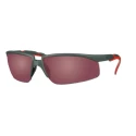 3M Solus 2000 Safety Glasses UV Protection Anti-Fog Anti-Scratch Red Polycarbonate Lens Plastic Frame 7100208826