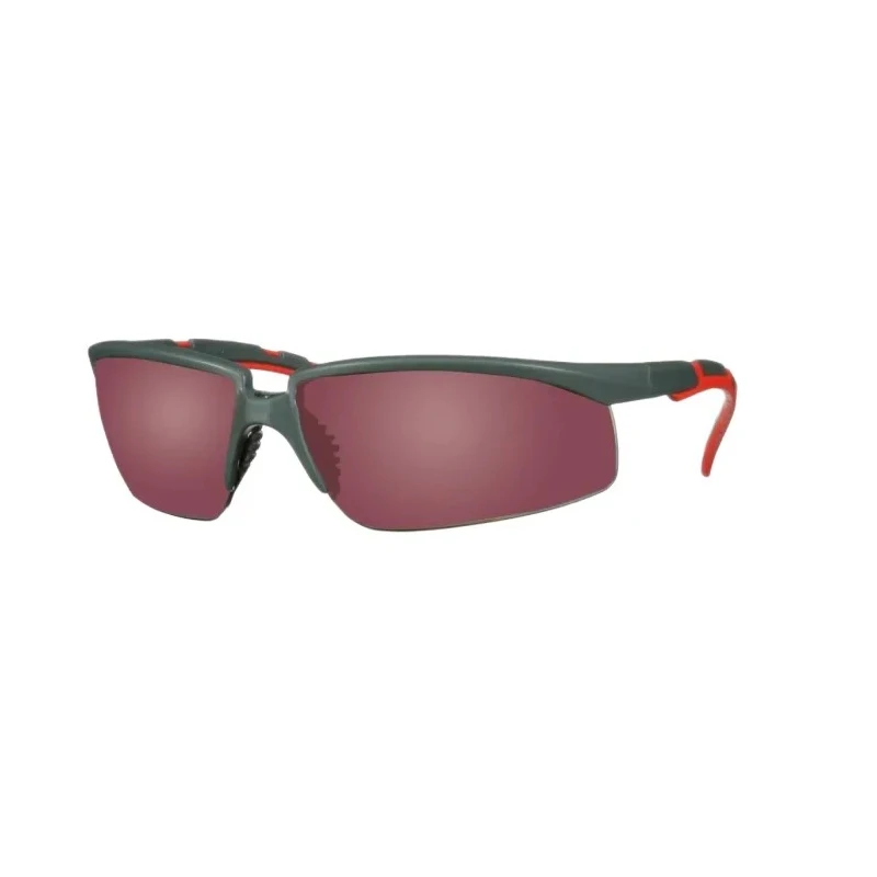 3M Solus 2000 Safety Glasses UV Protection Anti-Fog Anti-Scratch Red Polycarbonate Lens Plastic Frame 7100208826