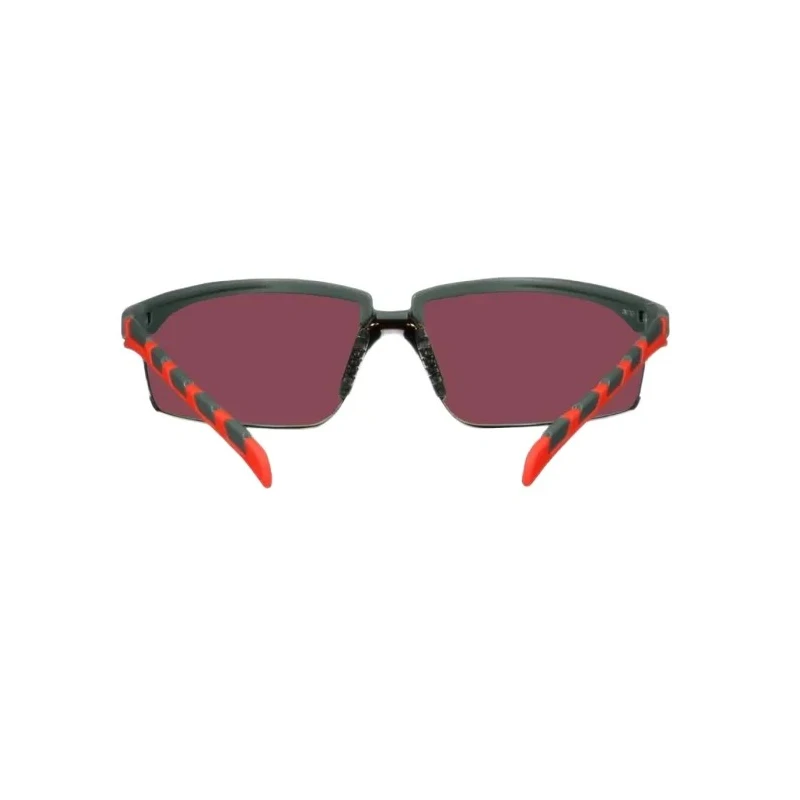 3M Solus 2000 Safety Glasses UV Protection Anti-Fog Anti-Scratch Red Polycarbonate Lens Plastic Frame 7100208826